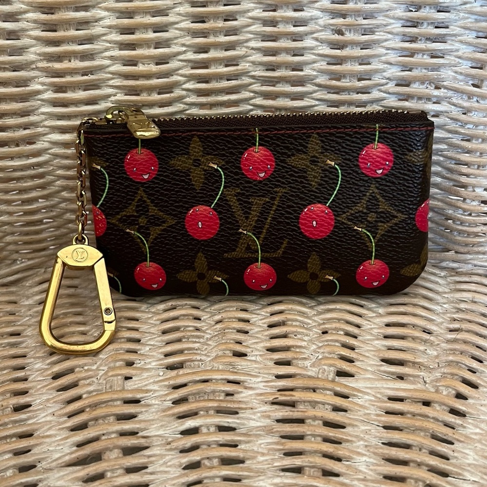 Louis Vuitton Cherries Key/Card Case